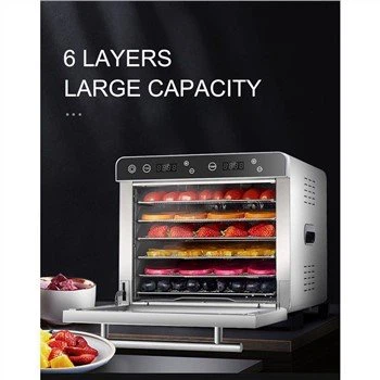 Assecador elèctric de safates d'acer inoxidable